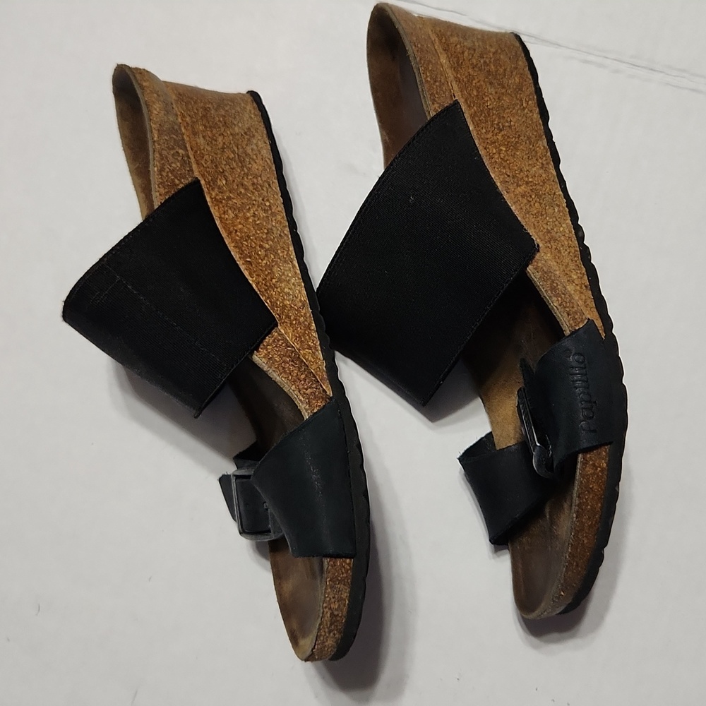 Papillio By Birkenstock Women's Della Wedge Slide Black 37
